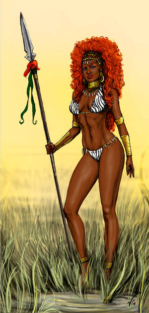 The Jungle Queen Color Sketch