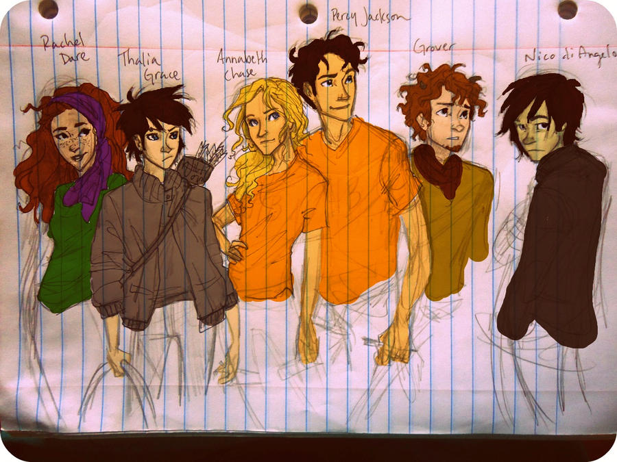 The Percy Jackson Crew By Cheesebucket100 On DeviantArt the-percy-jackson-crew-by-cheesebucket100-on-deviantart