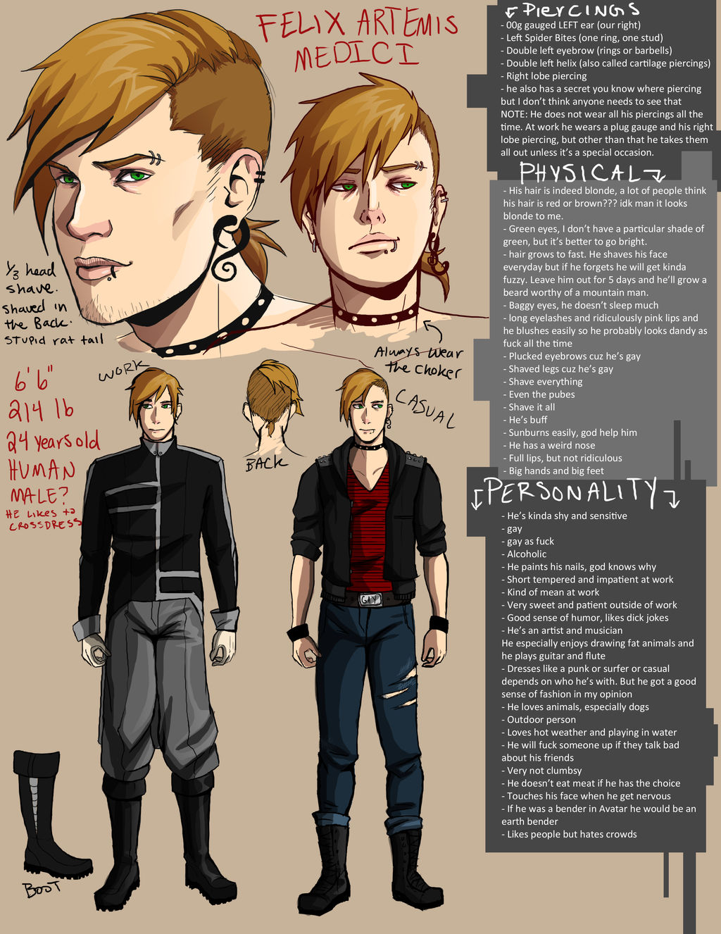 Updated FELIX REFERENCE SHEET