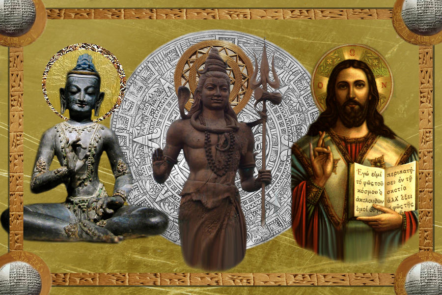 Какому богу были посвящены. Боги различных религий. Божественный идеал в религиях мир.. Изображение Бога в разных религиях. Иконы разных религий.