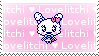 Lovelitchi Love Stamp by tamagotchi