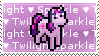 Twilight Sparkle Stamp by tamagotchi