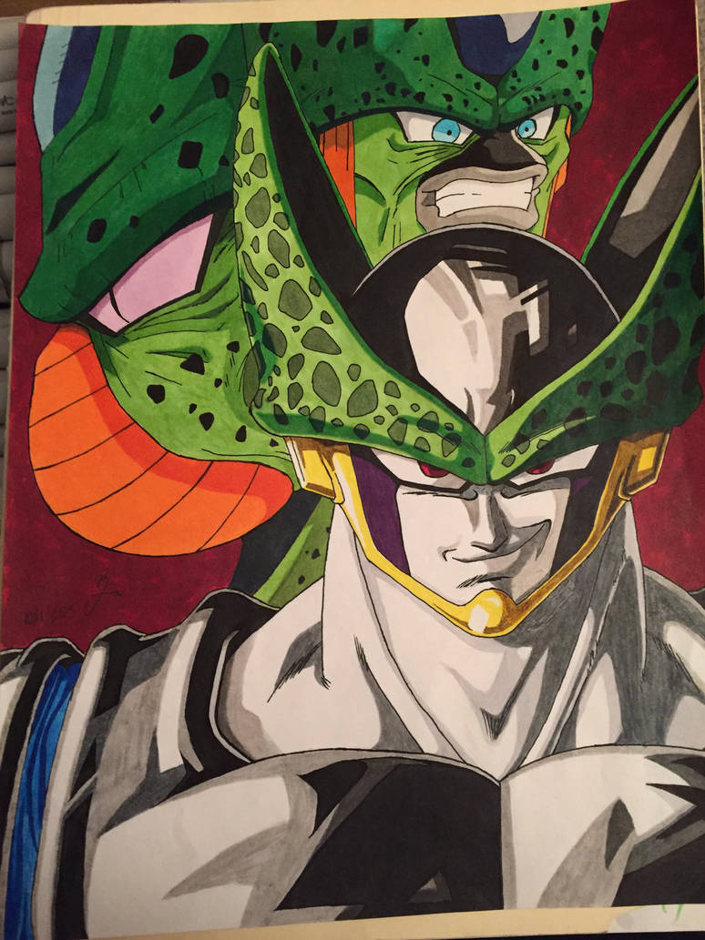 Cell All Forms by bizzyb89 on DeviantArt