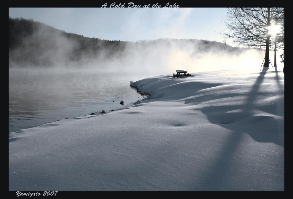 A Cold Day at the Lake