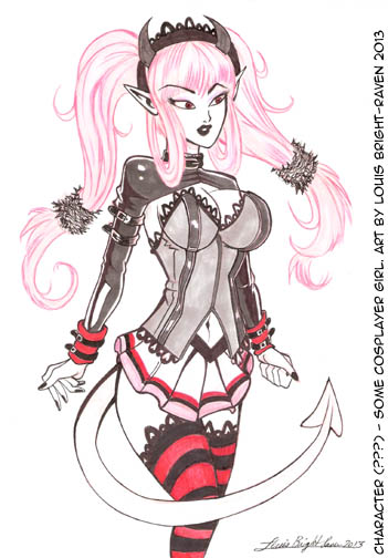 Goth Demon Lolita - Available