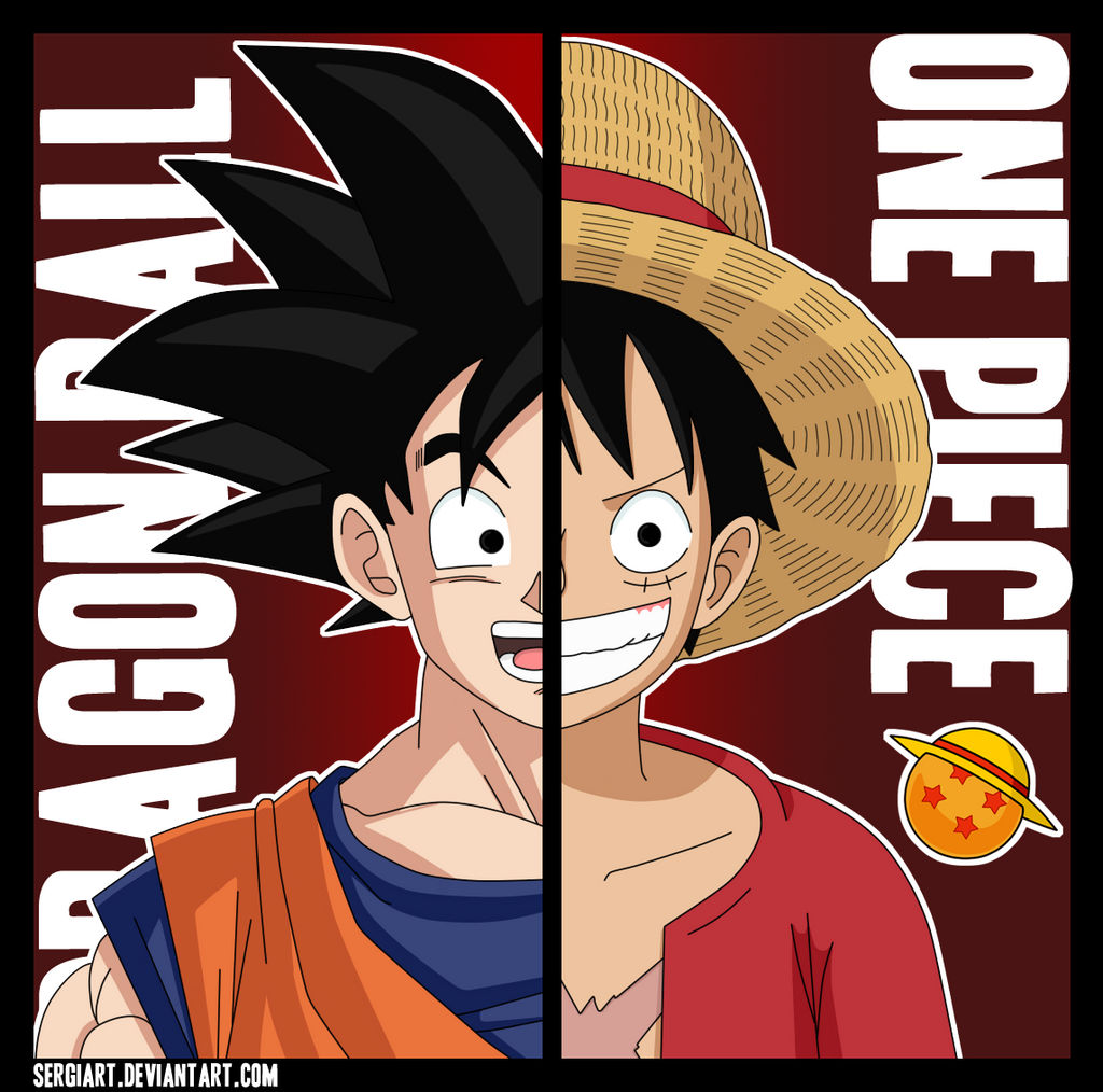 Dragon Ball X One Piece By Sergiart On Deviantart Dragon Ball X One Piece By Sergiart On Deviantart