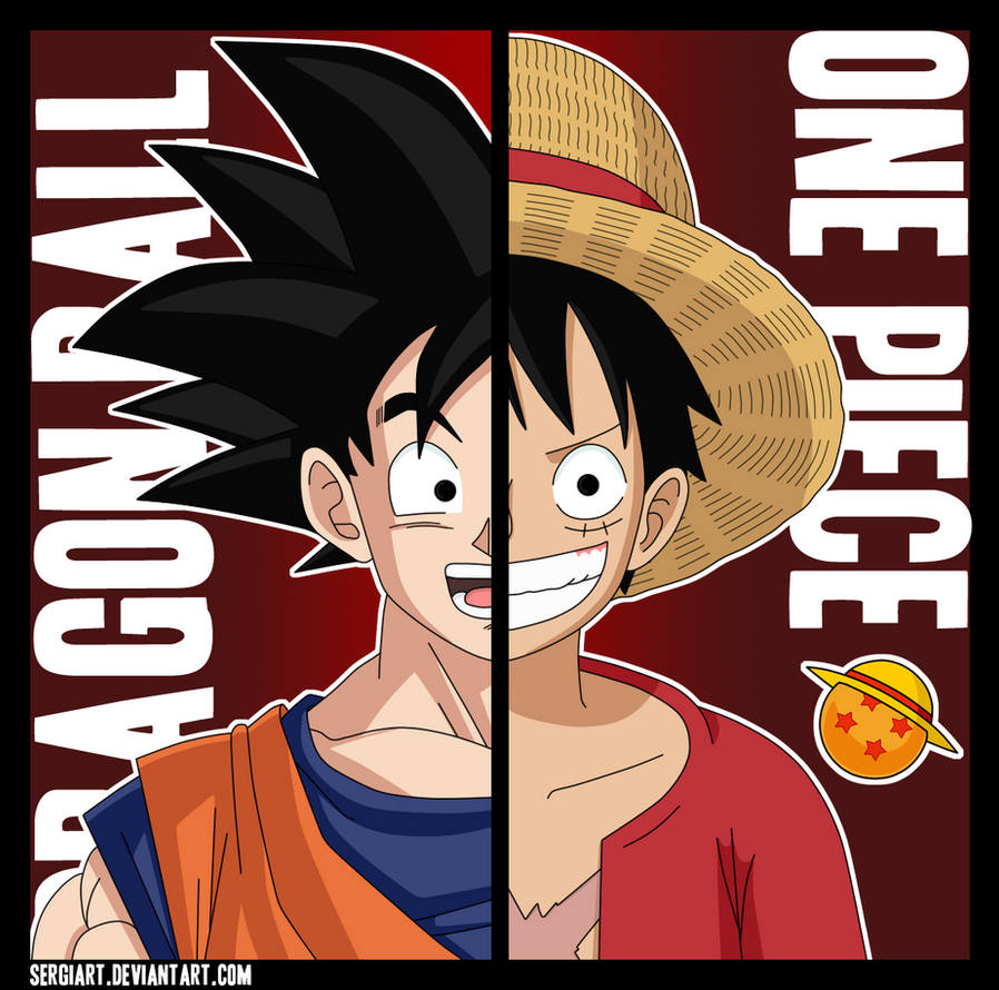 Dragon Ball X One Piece By Sergiart On Deviantart Dragon Ball X One Piece By Sergiart On Deviantart