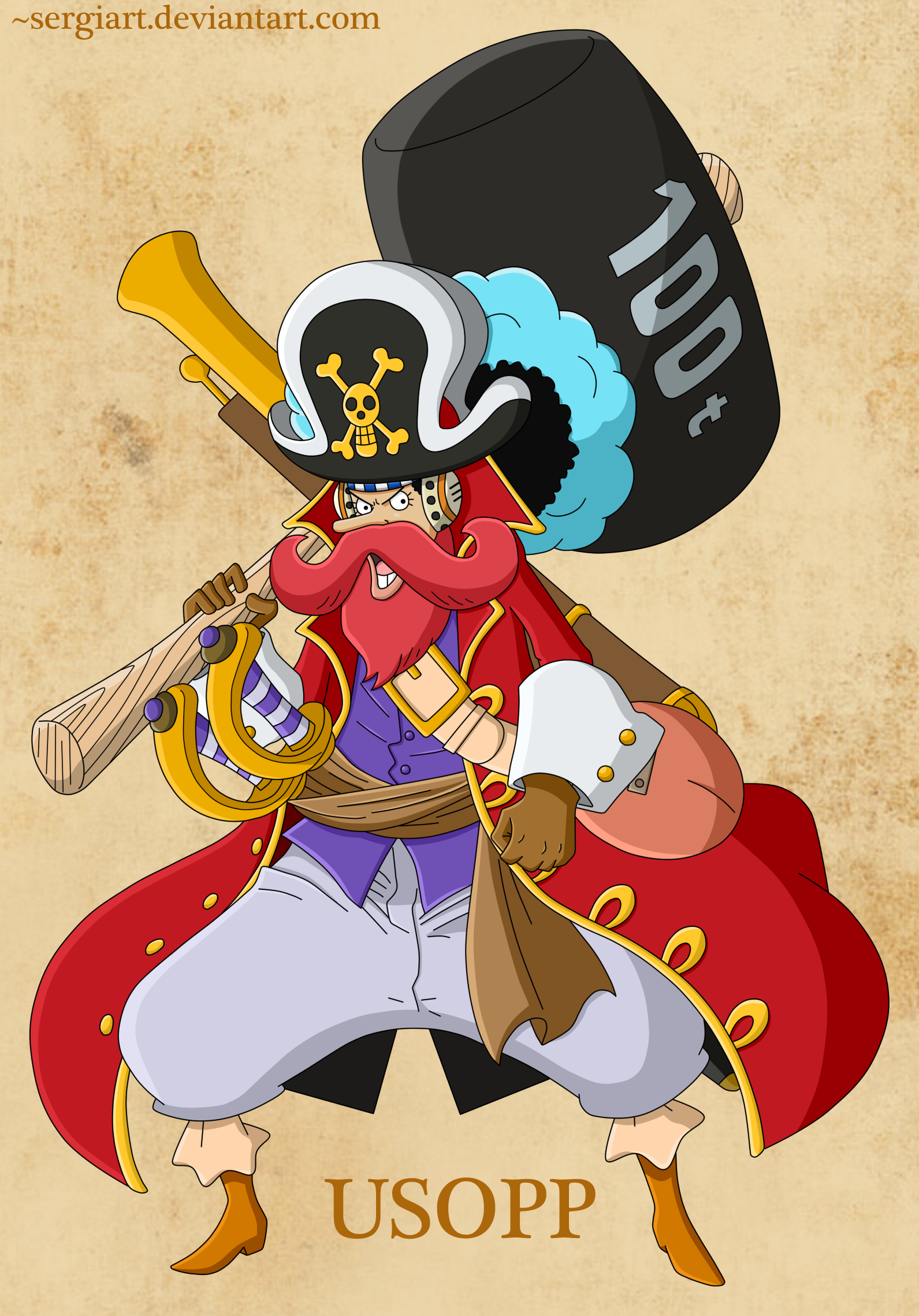 One Piece film Z - Usopp by SergiART on DeviantArt