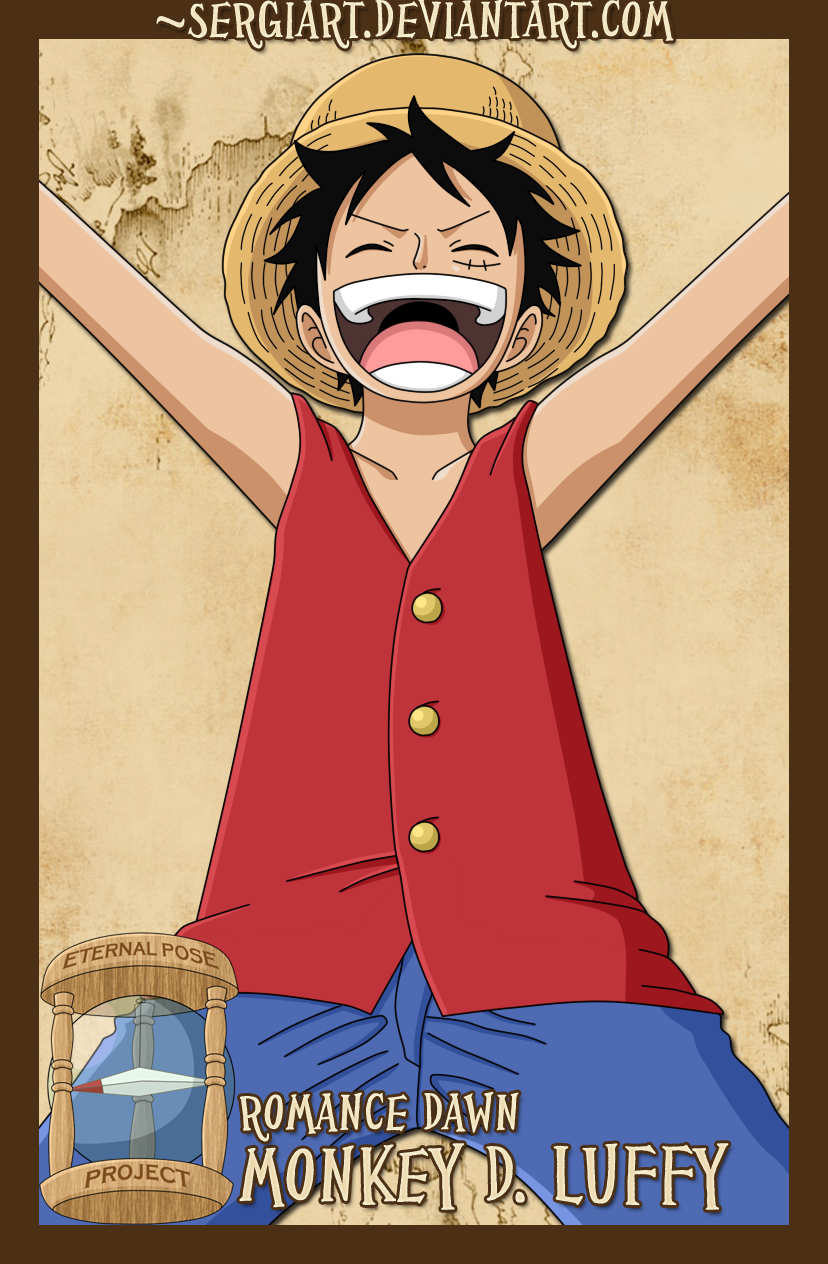 Epp Romance Dawn Luffy By Sergiart On Deviantart Epp Romance Dawn Luffy By Sergiart On Deviantart