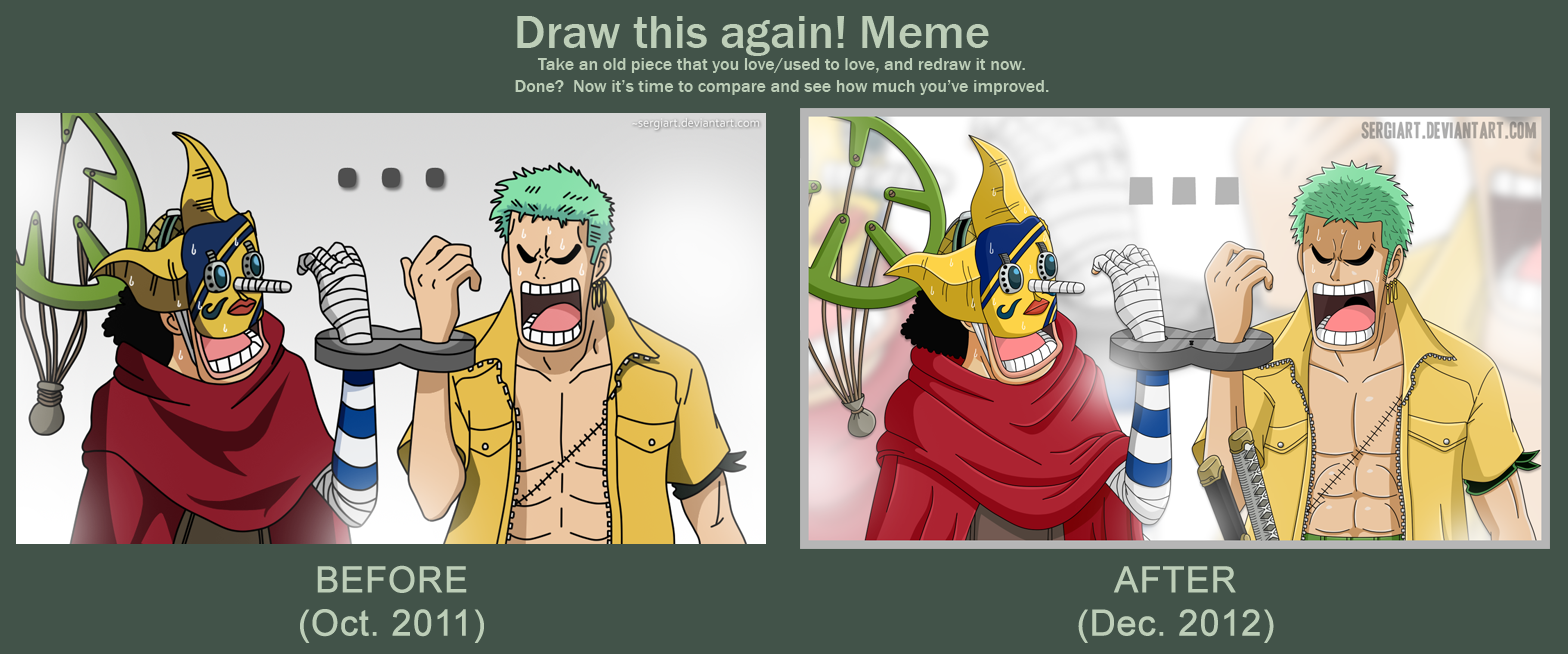 Draw this again! One Piece - This can't be good...