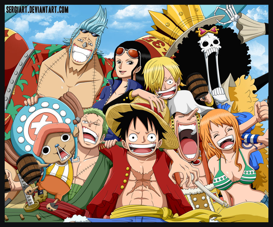 One Piece - Straw Hat Pirates by SergiART on DeviantArt