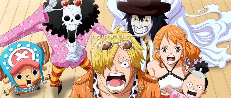 One Piece 810 - Curly Hat Pirates arrive