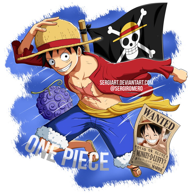 Monkey D. Luffy - Chapter 650 by SergiART on DeviantArt