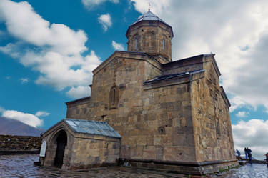 Tsminda Sameba Monastery, Stepantsminda, Georgia