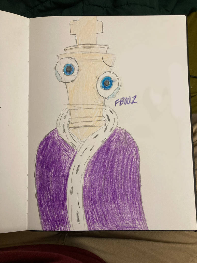 Drawing of kinger I made at school today:3 by JocelBerry001 on DeviantArt