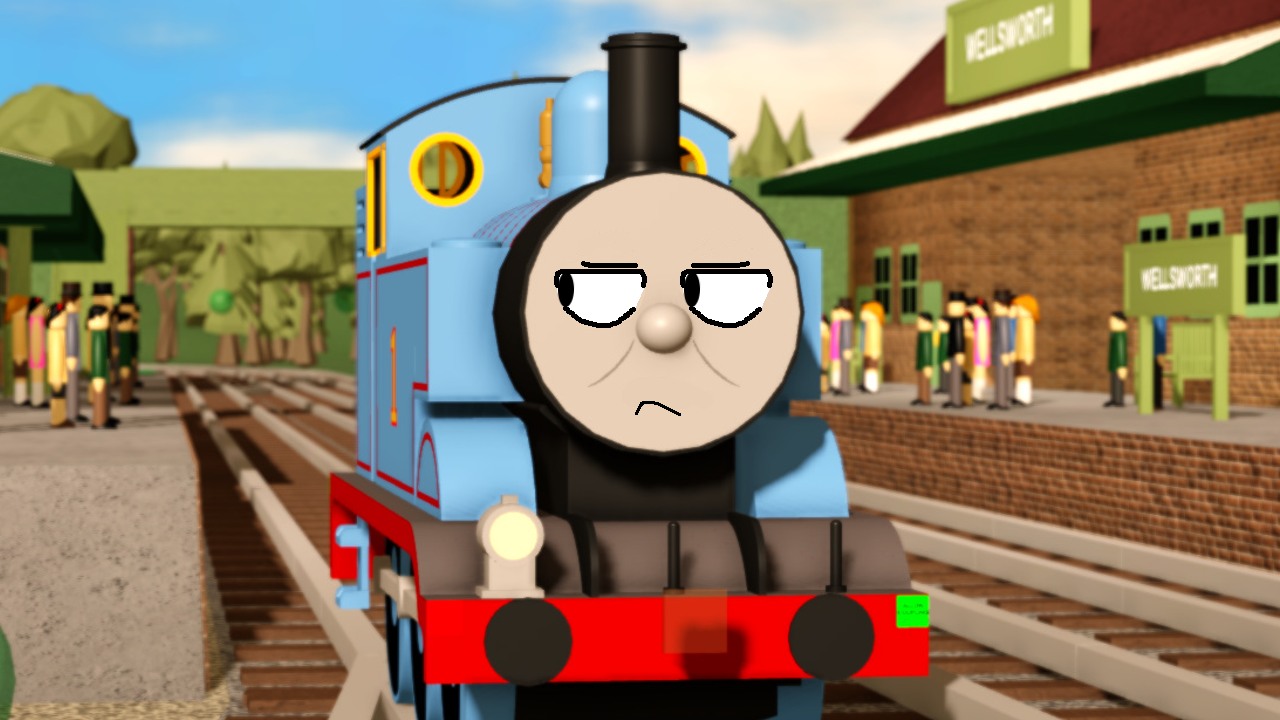 Grumpy Thomas by AngelPirelaPro16 on DeviantArt