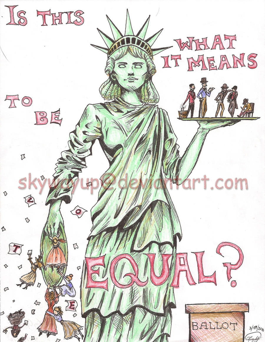 Woman's Suffrage Poster by Skywayup on DeviantArt