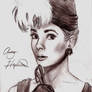 Audrey Hepburn sketch