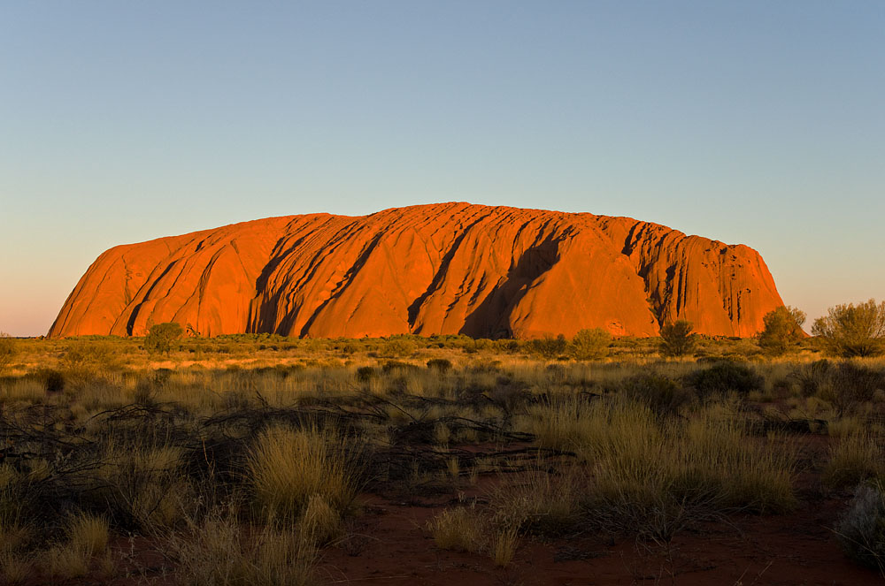 Uluru classic sunset