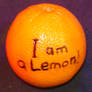 No YOU are an ORANGE