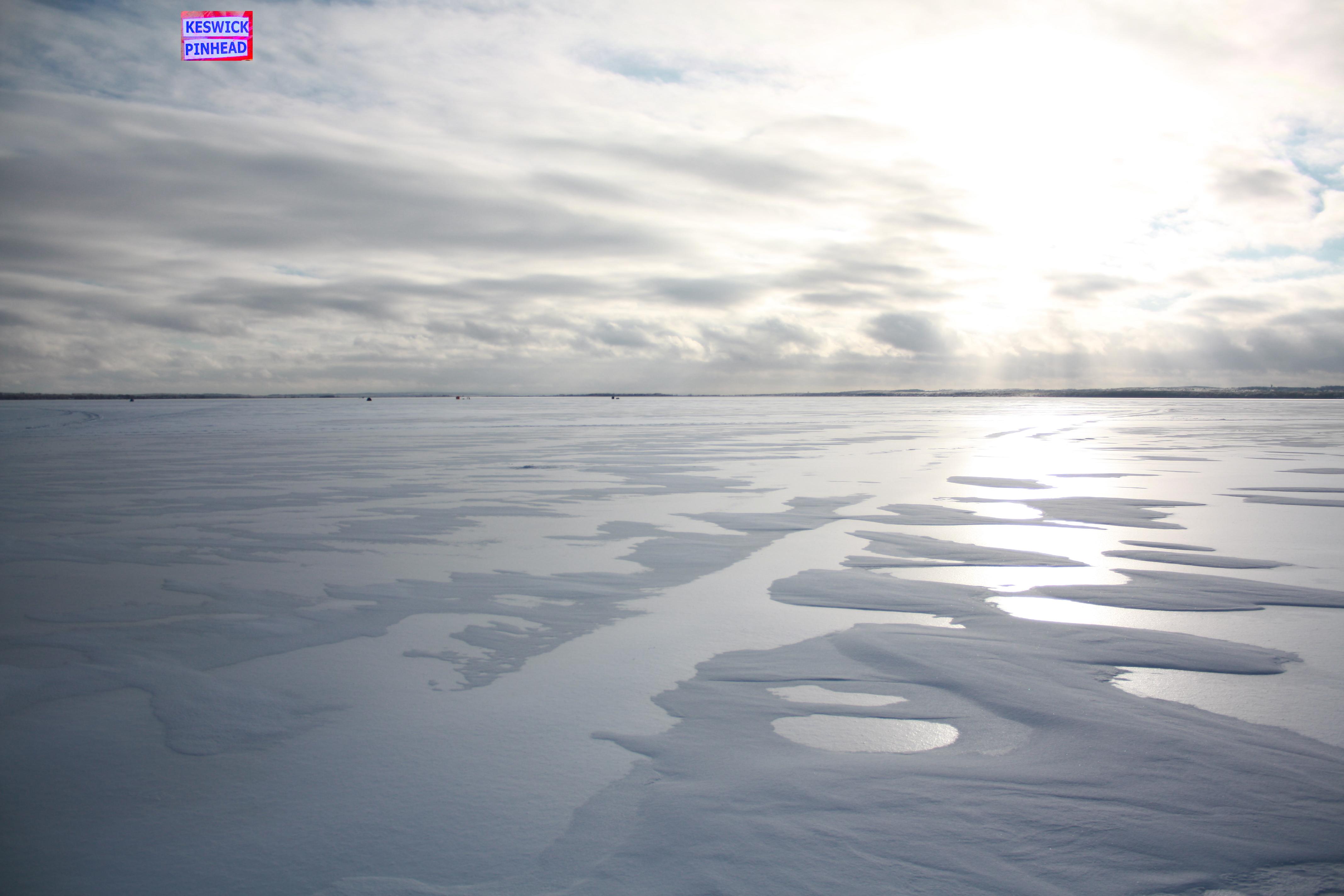 The Frozen Lake Part Of Town