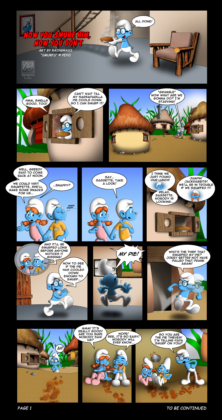 Smurfs: NYSHNYD - Page 1