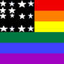 US Gay Pride Flag