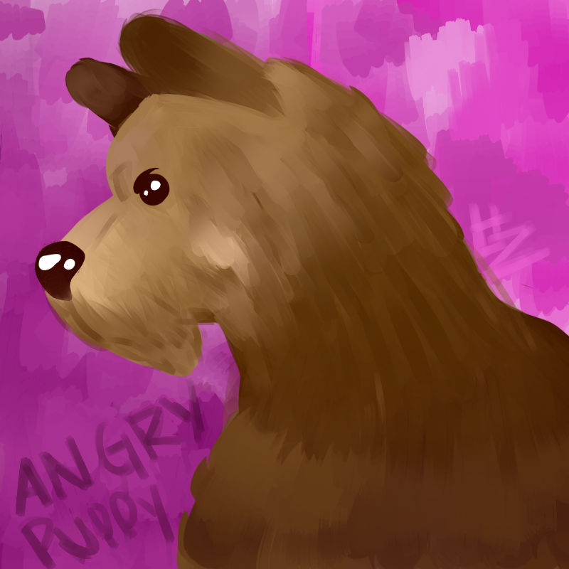 Angry Pup by CarolieButtercup on DeviantArt