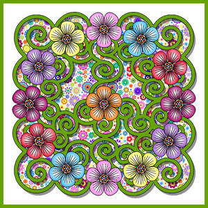 Mandala052 - Garden