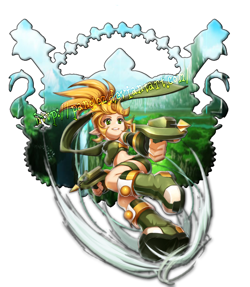Arch Rangers Game Grand Chase Lire Arch Ranger