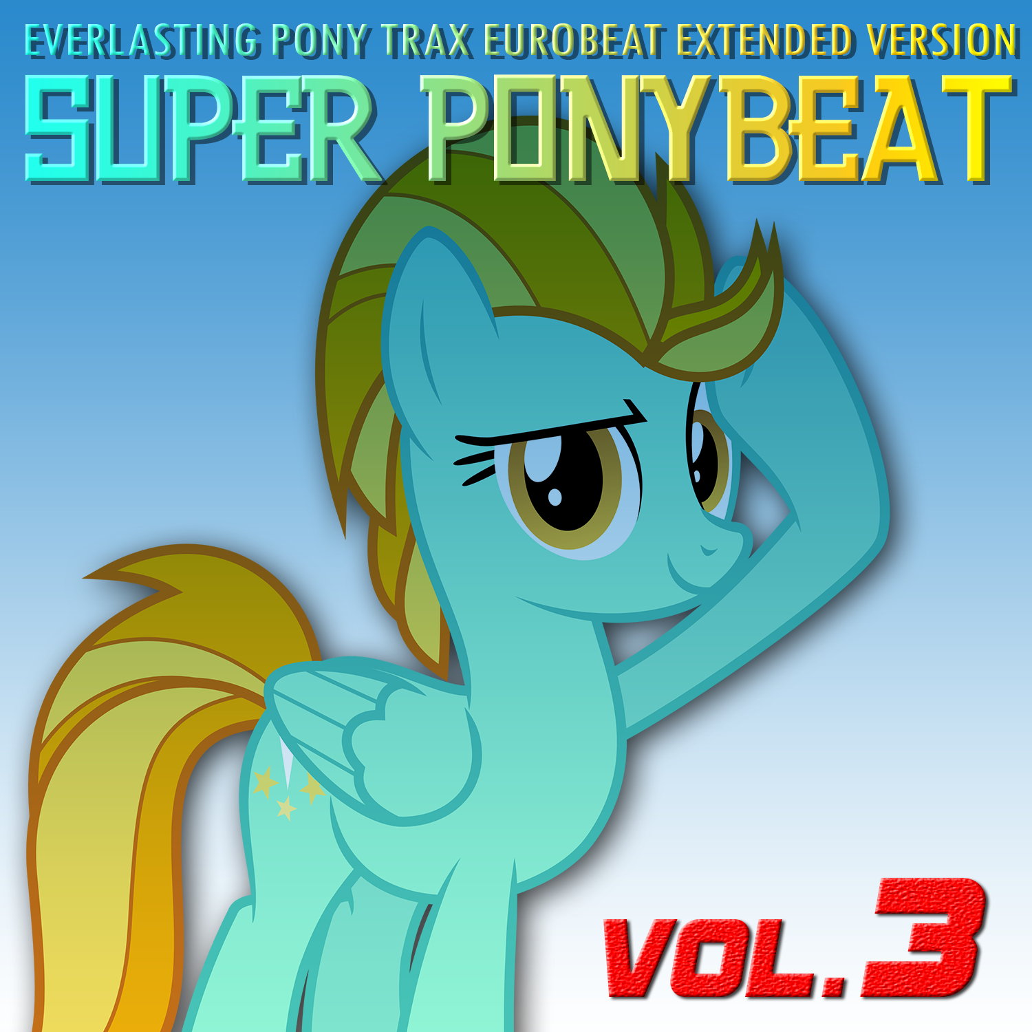 Super Ponybeat Vol. 3 Lightning Dust Cover Variant