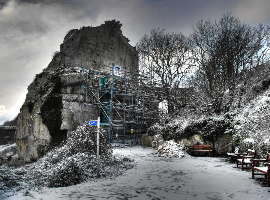 Rufus Castle Snow