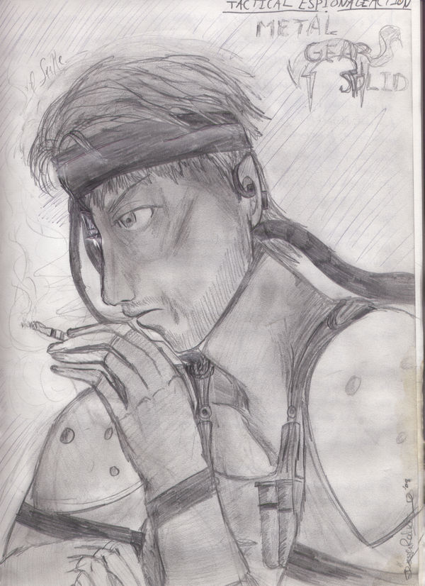 Solid Snake by StudioPhoenix on DeviantArt