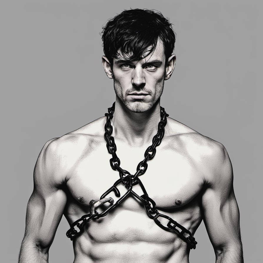 Man in chains by cylon-lover2000 on DeviantArt