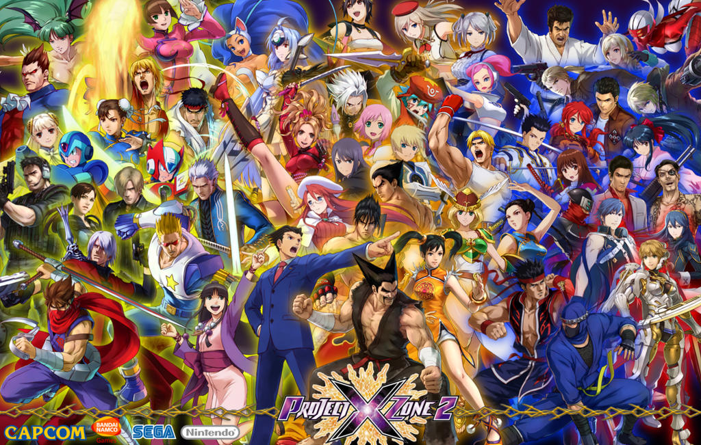 Project X Zone Texture Project X Zone 2 Wallpaper by mattmc95 on DeviantArt