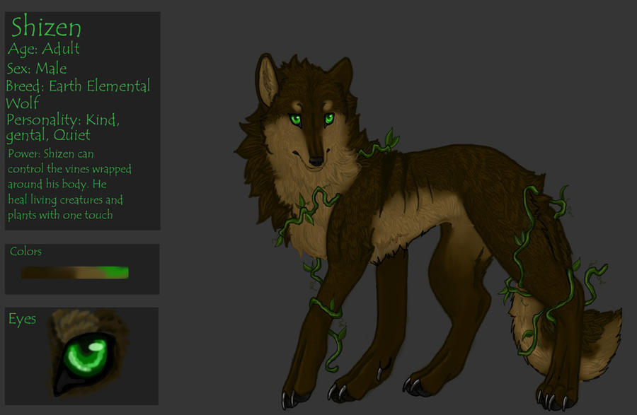 Shizen Layout :Shizen Ref Sheet: by LunaDarasu on DeviantArt