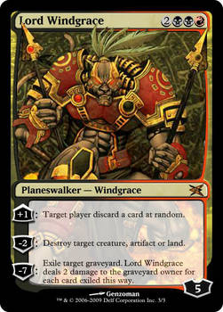 Planeswalker Lord Windgrace