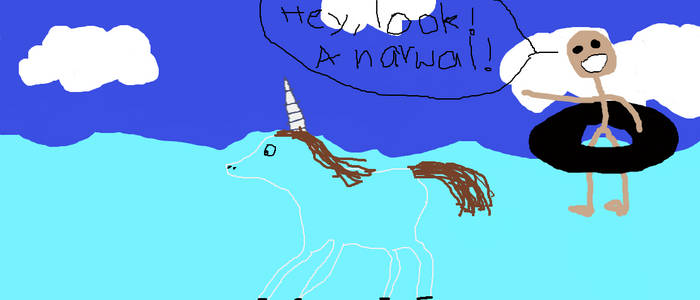 Hey, Look A Narwhal