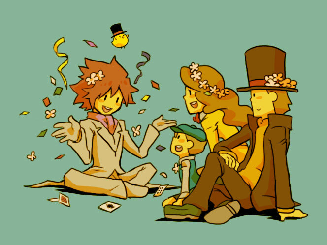 Professor Layton Graffiti 37