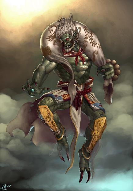 Fujin small by RafalKaminski on DeviantArt