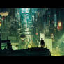 Cyberpunk City (cinematic frame #6)