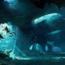 Nezha in underwater tunnels