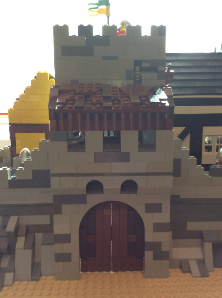 Lego Castle Gate By Feanortargaryen On Deviantart