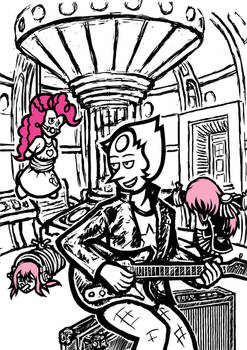 Radical Bad Pearl - Pink Hair Hunter