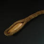 Rhododendron limb scar wooden spoon