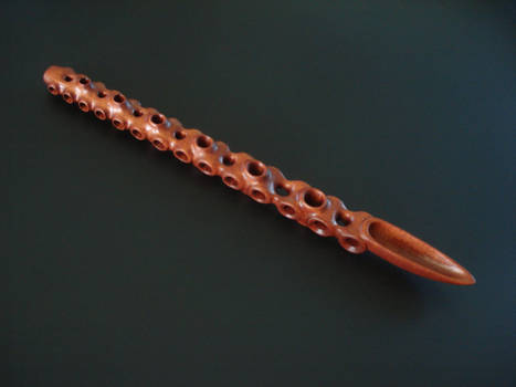 'Chain Redaction' wooden spoon