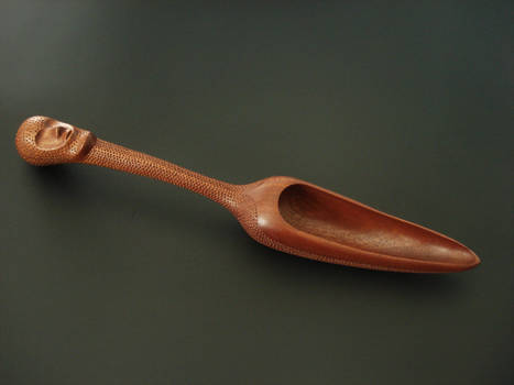 Sapele wooden spoon