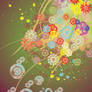 floral abstract background