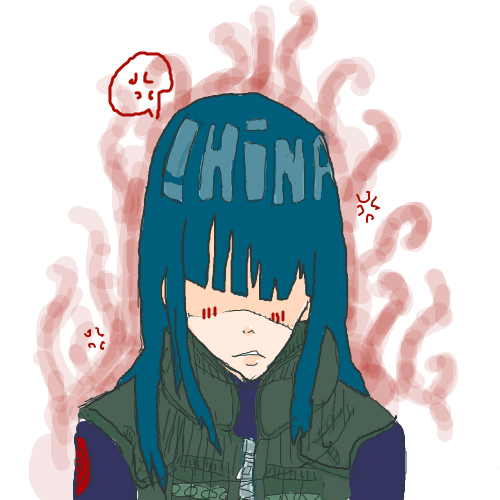 Angry Hinata