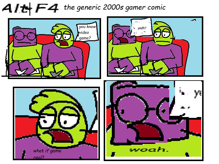 Alt F4 Rage ALT + F4 first comic by internetartt on DeviantArt